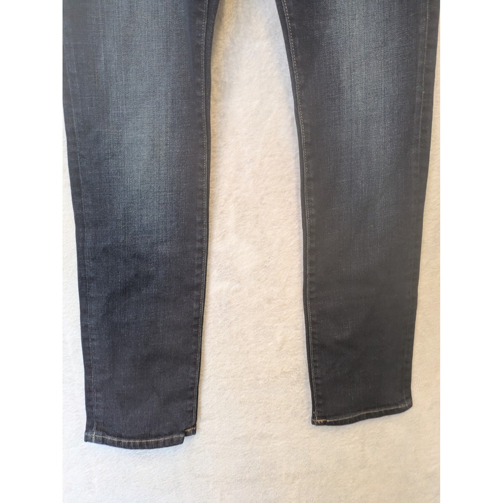 NEW Gap Kids Skinny Fit Jeans Boy's 14 Dark Indigo Wash Sits Below Waist - Picture 2 of 10